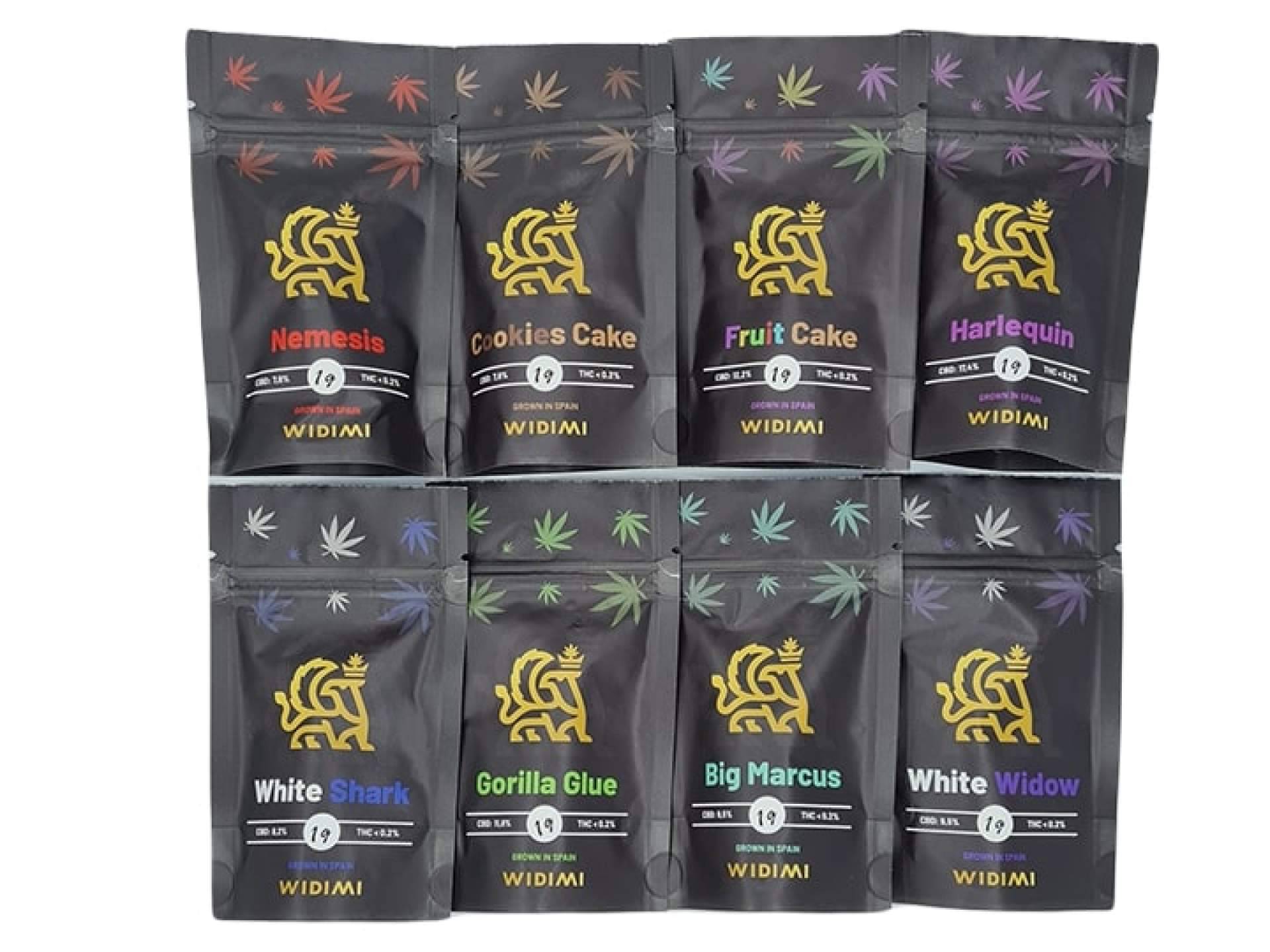 Las flores CBD de Widimi