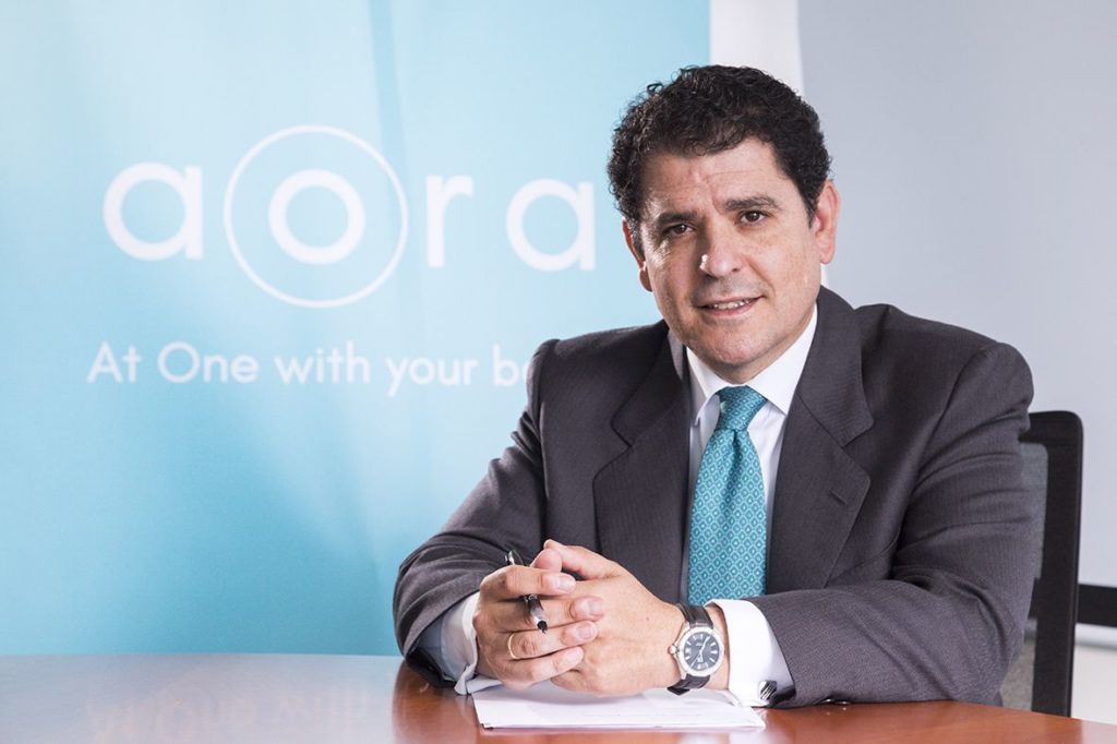 Foto de Gonzalo Peñaranda, CEO de AORA Health