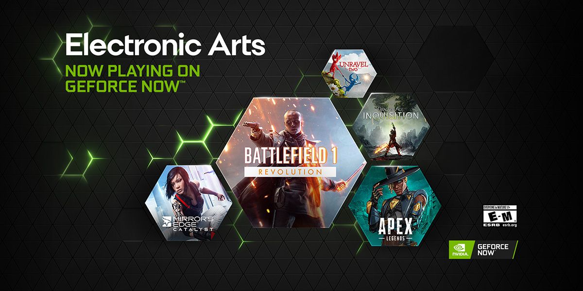 Los juegos de EA llegan al móvil con GeForce NOW