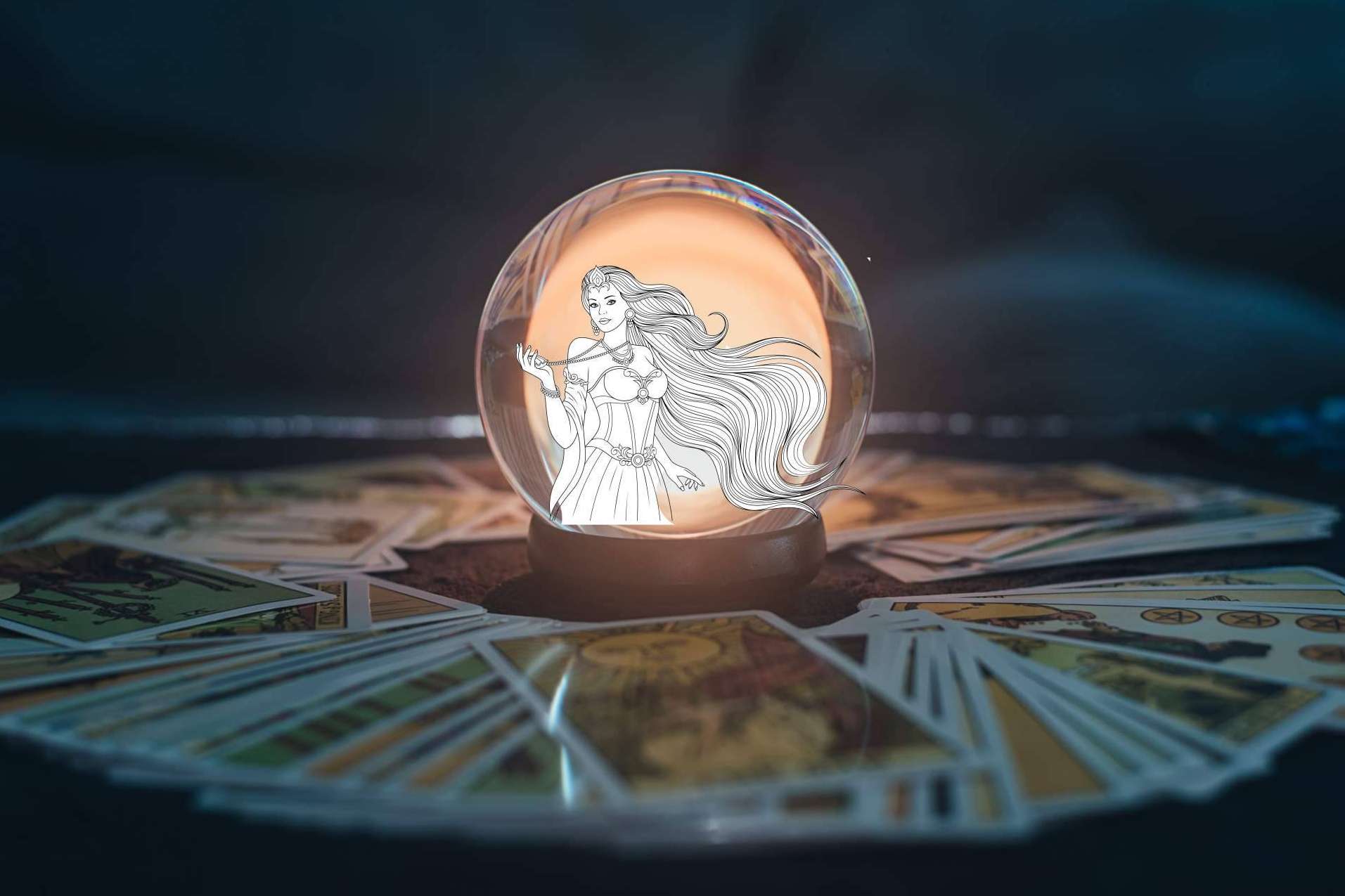 Dama Mágica ayuda a abordar situaciones complejas con el tarot universo