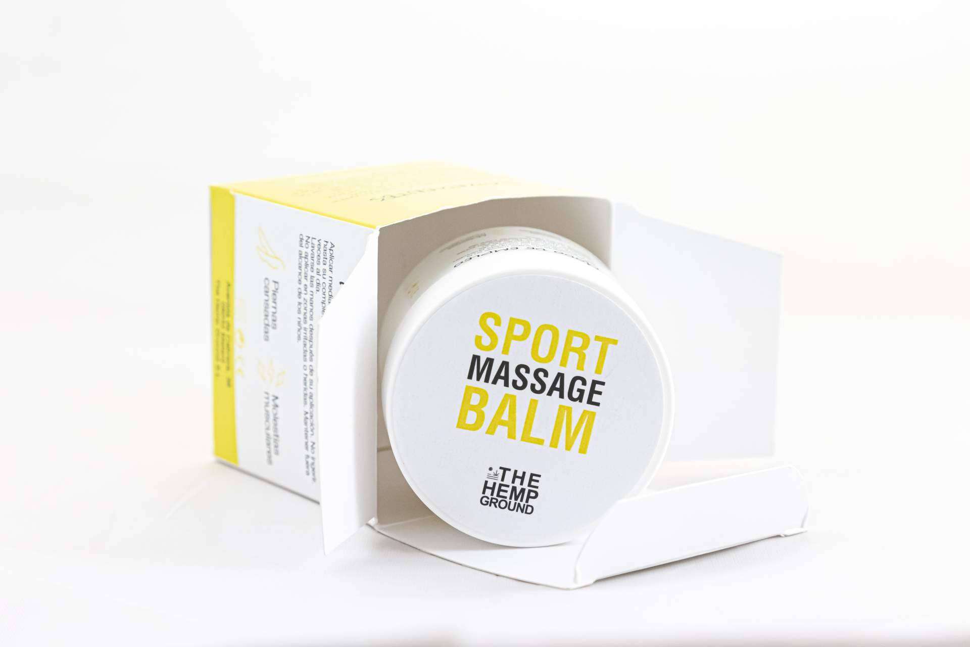 Aliviar dolores de manera segura y rápida con la crema CBD antiinflamatoria de CBD Sport Massage Balm