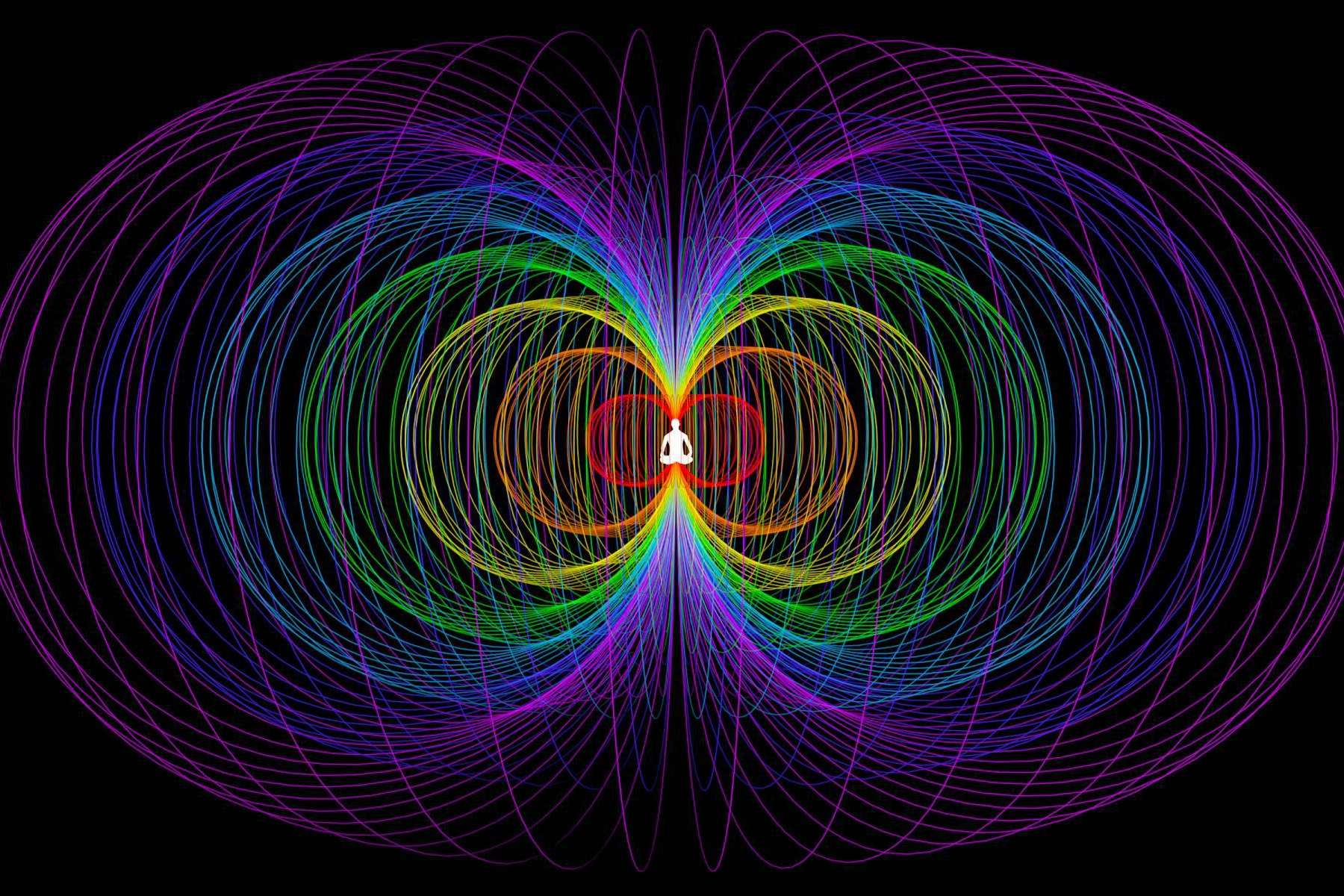Espacio de Geometría Sagrada acerca del campo energético